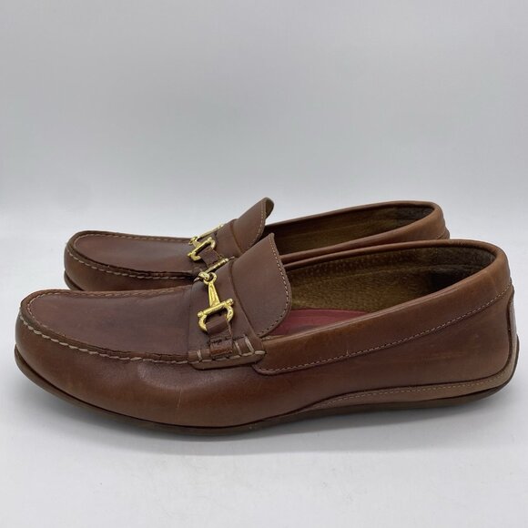Florsheim Horsebit Driving Loafer Men\'s 11 Brown Leather Moc Toe Penny Driver main image 15